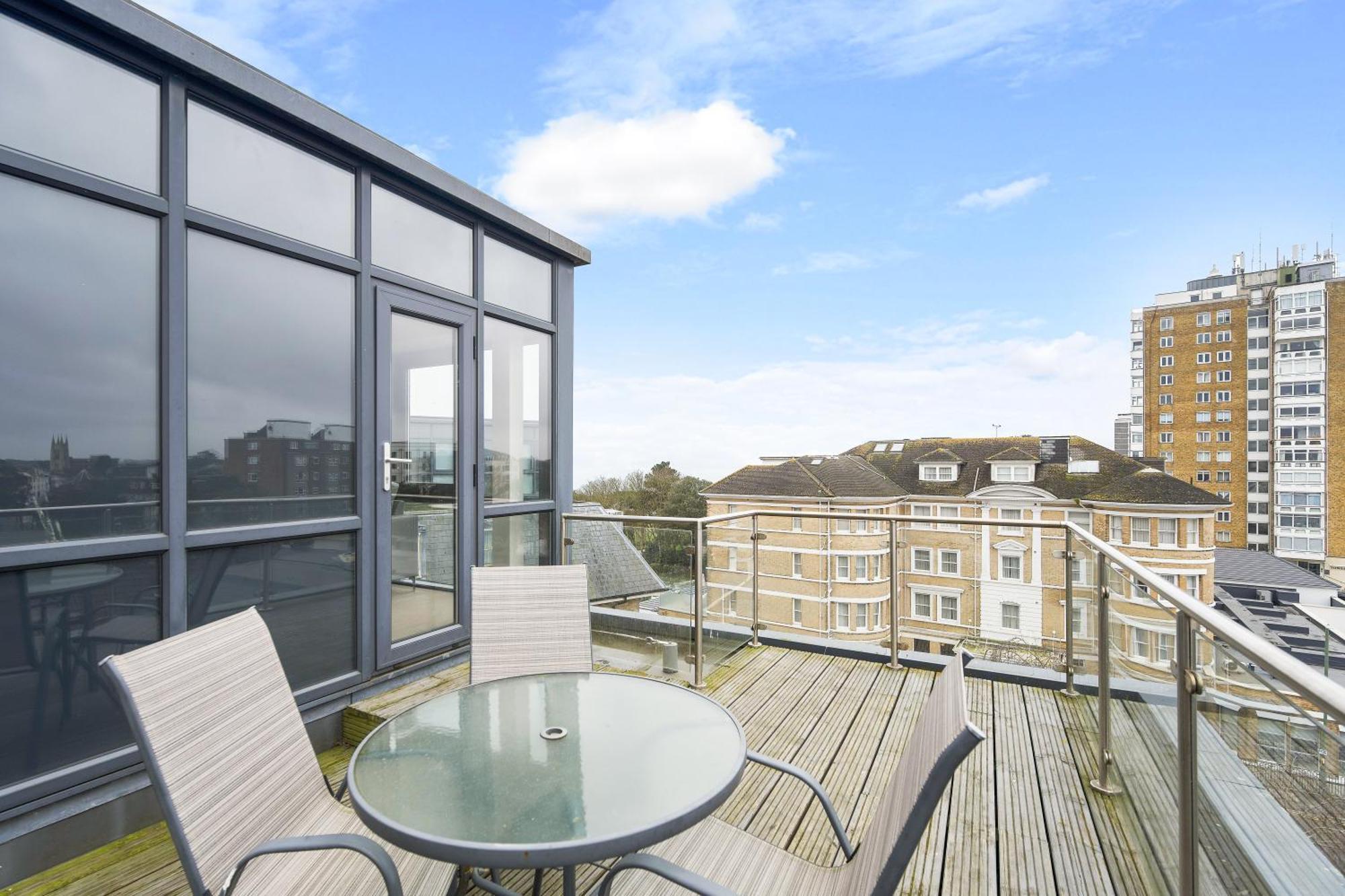 Westcliff Penthouse With Sea Views And Balcony Apartment Bournemouth Exterior foto