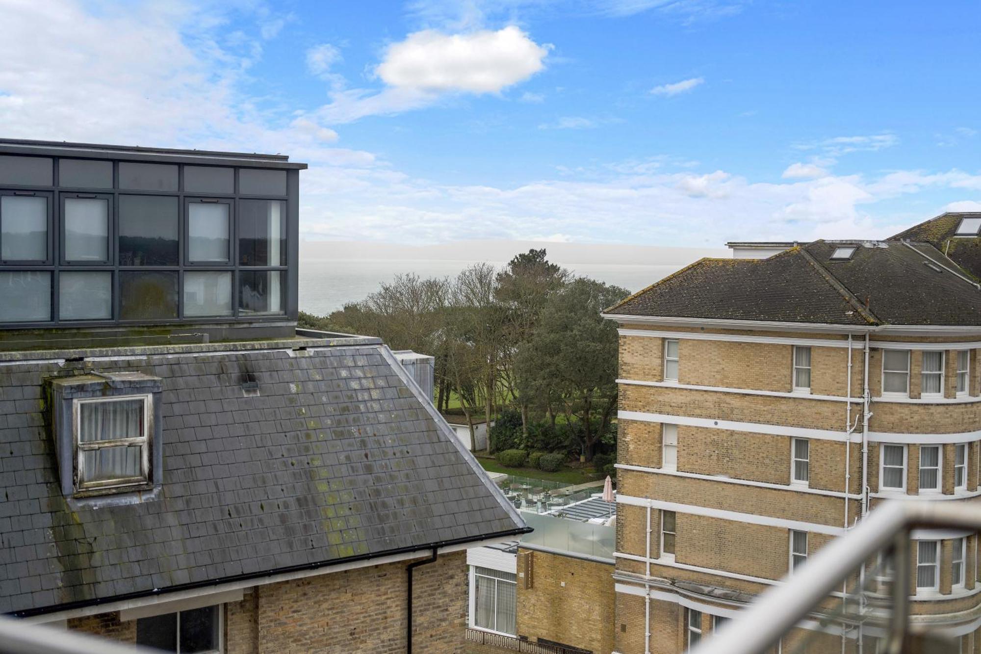 Westcliff Penthouse With Sea Views And Balcony Apartment Bournemouth Exterior foto