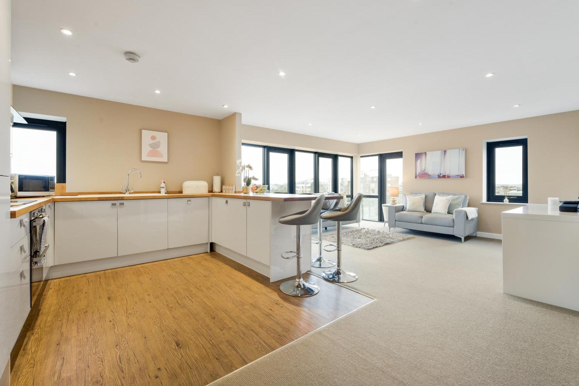 Westcliff Penthouse With Sea Views And Balcony Apartment Bournemouth Exterior foto