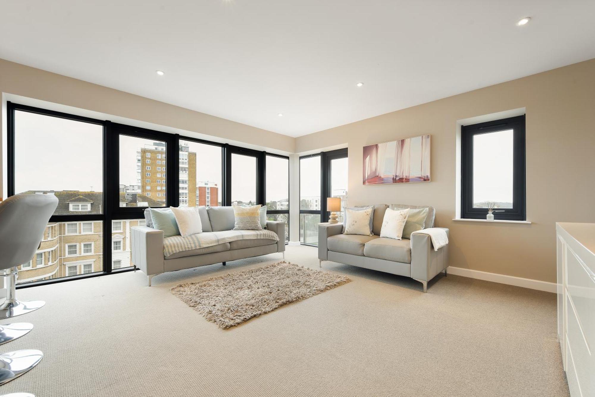 Westcliff Penthouse With Sea Views And Balcony Apartment Bournemouth Exterior foto